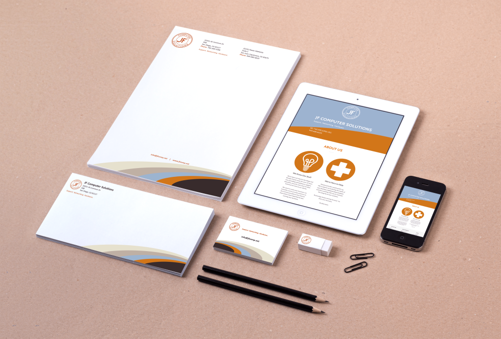 JF Comp Brand Identity Collateral